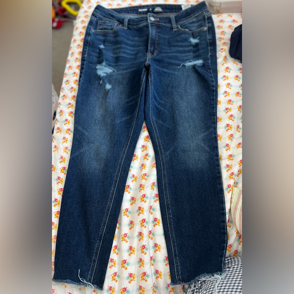 Denim blue jean